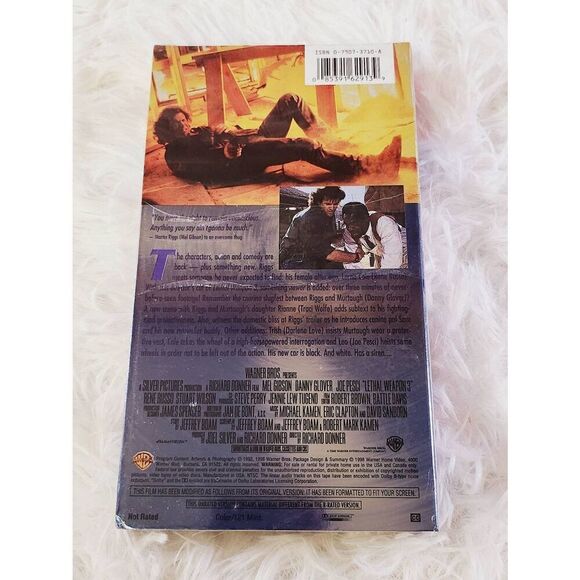 Sealed VHS Leathal Weapon 3 - Picture 2 of 3